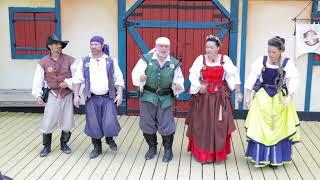 Bounding Main - sings Cape Cod Girls at the Bristol Renaissance Faire