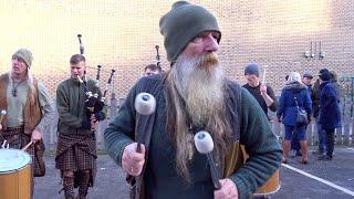 Clanadonia - Scottish legend Tu-Bardh Wilson with Clanadonia performing "Tu-Bardh" live in Perth, Sc